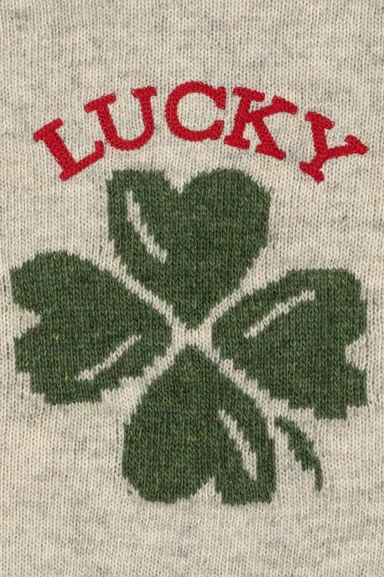 Konges Sløjd kardigan z dodatkiem wełny dziecięcy BILLI KNIT CARDIGAN szary KS104701.PPY2