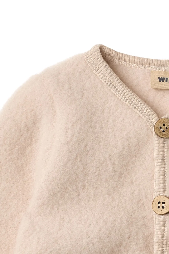 Chłopiec Wheat kardigan wełniany niemowlęcy 6422k.786 różowy