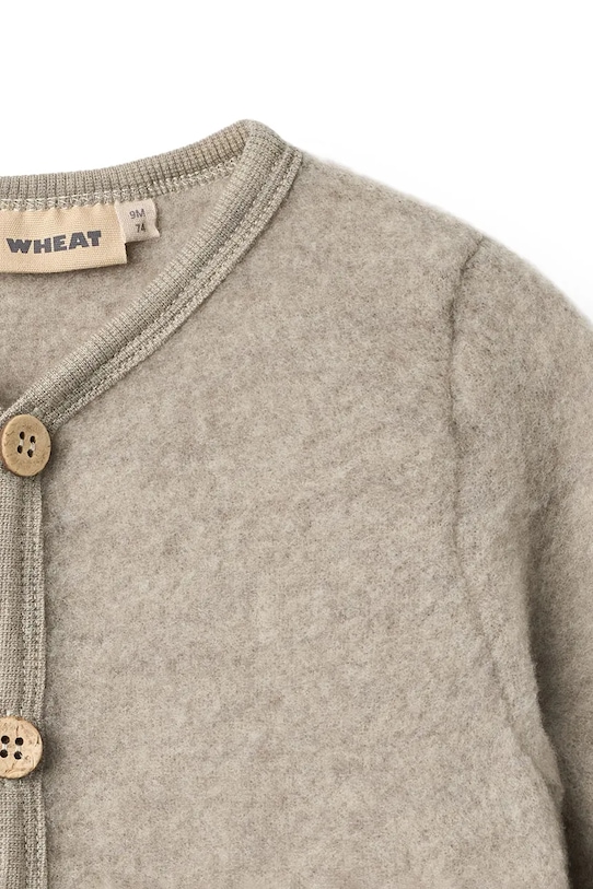 Chłopiec Wheat kardigan wełniany niemowlęcy 6422k.786 beżowy