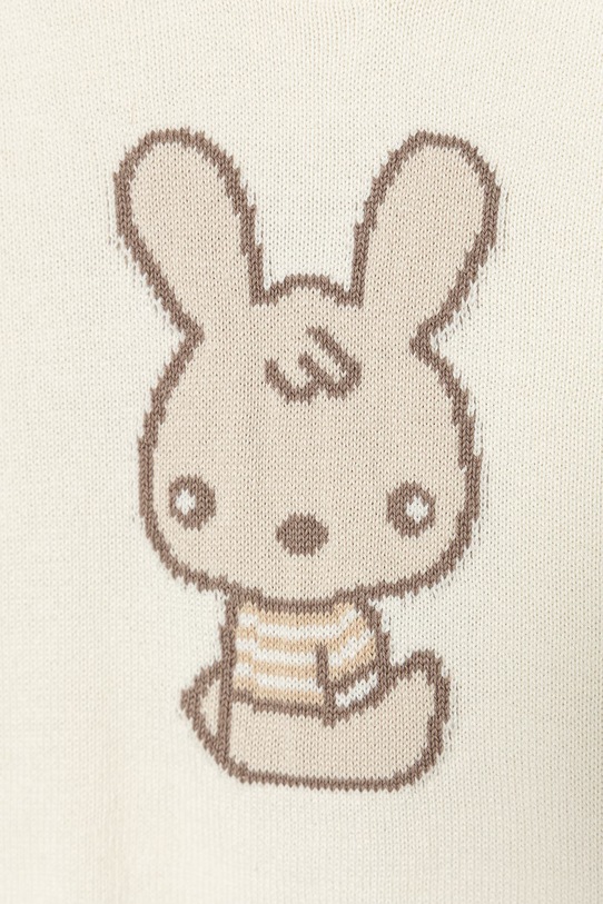 Chłopiec United Colors of Benetton sweter dziecięcy bawełniany 120YB101L.W.Stagionale beżowy