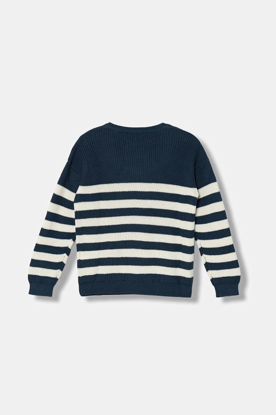 United Colors of Benetton sweter dziecięcy z bawełną 18PFQ10A7.G.Stagionale granatowy SS26