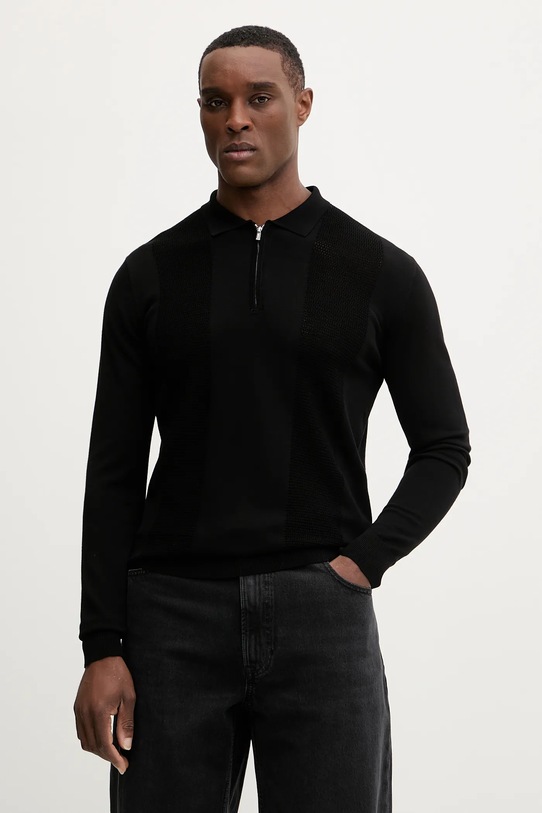 Karl Lagerfeld sweter pozostałe czarny 561302.655011