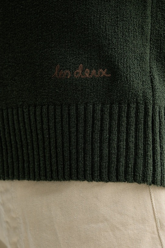 Les Deux sweter 1000924 zielony