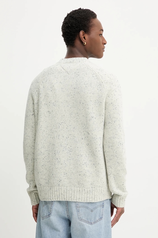 Odzież Tommy Jeans sweter z dodatkiem wełny DM0DM22353 beżowy