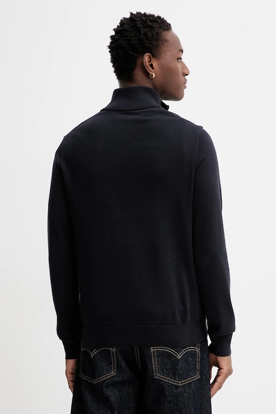 Odzież PS Paul Smith sweter bawełniany M2R.872XZ.M21858 granatowy