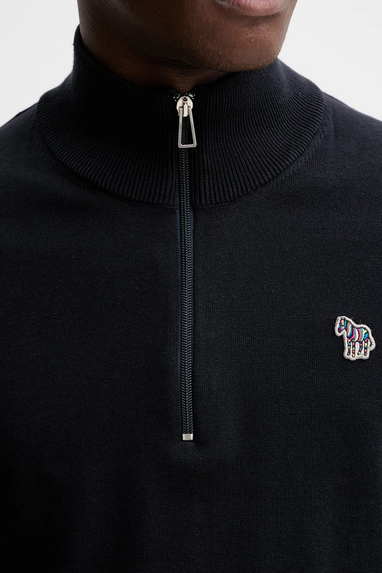 PS Paul Smith sweter bawełniany M2R.872XZ.M21858 granatowy