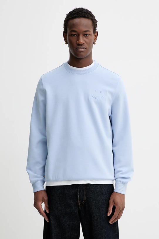 PS Paul Smith bluza z domieszką wełny pozostałe niebieski M2R.211ZE.V22567