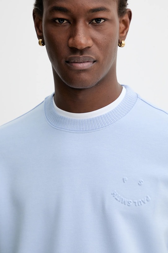 PS Paul Smith bluza z domieszką wełny niebieski M2R.211ZE.V22567