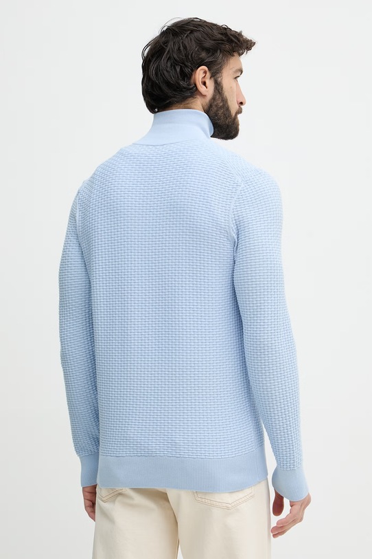 Odzież BOSS sweter bawełniany H-Ulicio 50555118 niebieski