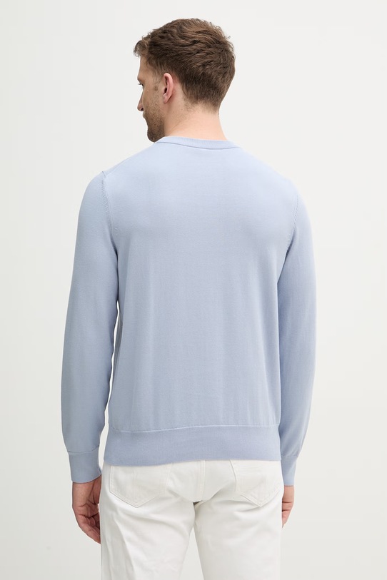 Odzież BOSS sweter bawełniany Upacas-L 50556344 fioletowy