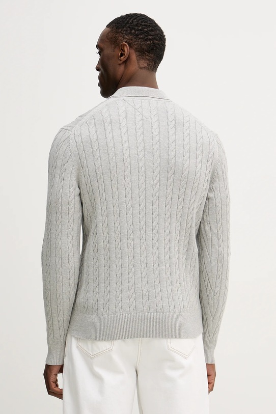 Odzież Tommy Hilfiger sweter bawełniany MW0MW41955 szary