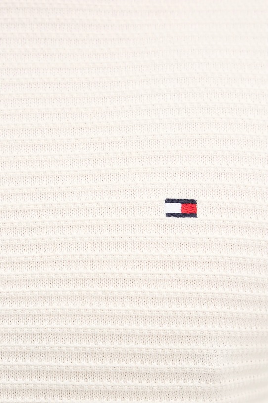 Tommy Hilfiger sweter bawełniany MW0MW41643 beżowy