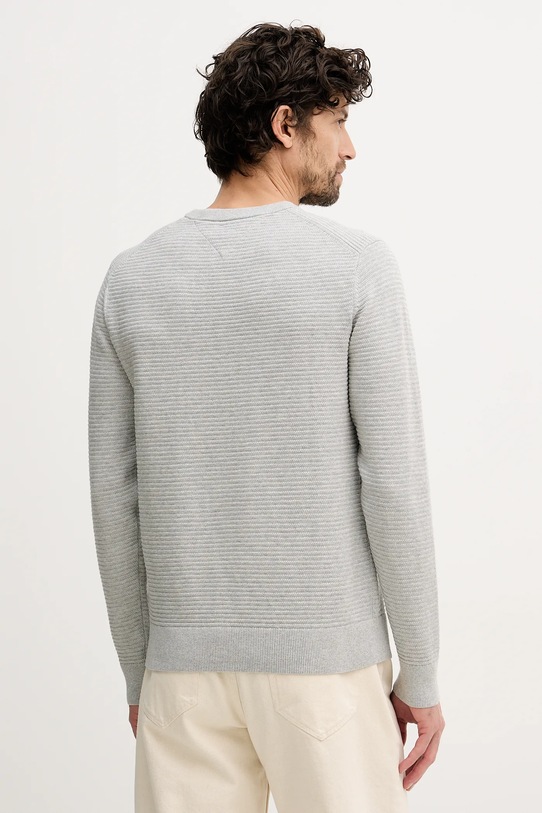 Odzież Tommy Hilfiger sweter bawełniany MW0MW41643 szary