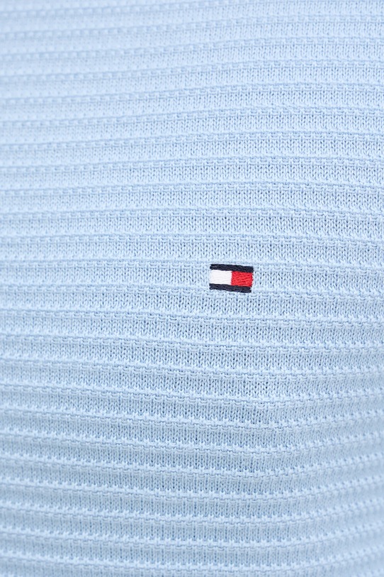 Tommy Hilfiger sweter bawełniany MW0MW41643 niebieski
