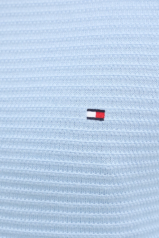 Tommy Hilfiger sweter bawełniany MW0MW41643 niebieski