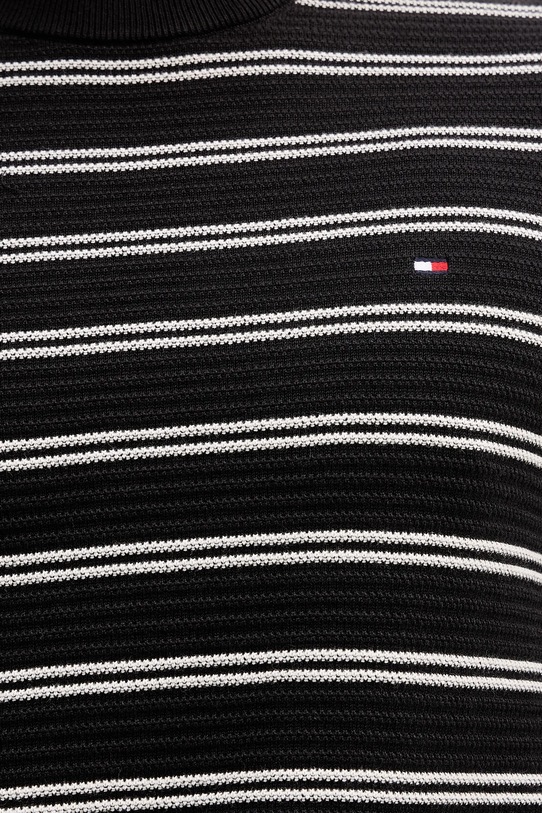 Tommy Hilfiger sweter bawełniany MW0MW41643 czarny