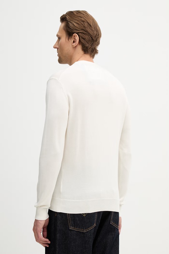 Odzież Guess sweter bawełniany KALIL M6RR17.Z4451 beżowy