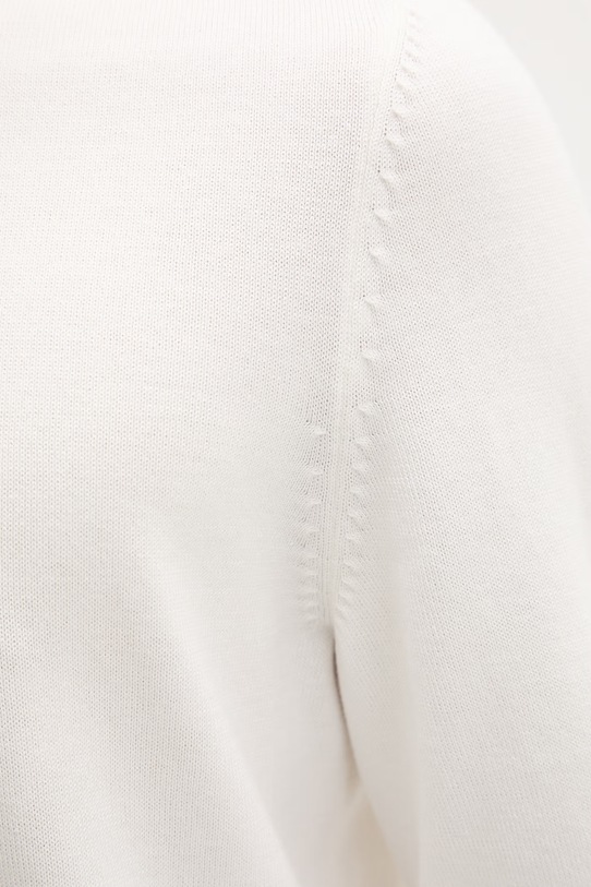 HUGO sweter bawełniany San Cassius-C2 50553588 beżowy