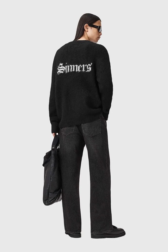 AllSaints sweter z dodatkiem wełny M053KD