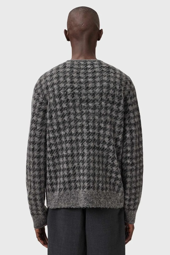 AllSaints kardigan z dodatkiem wełny M036KD szary SS26