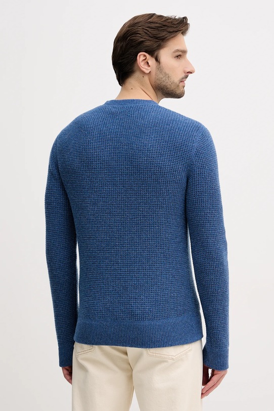 Odzież Polo Ralph Lauren sweter z dodatkiem wełny 710P04307 niebieski