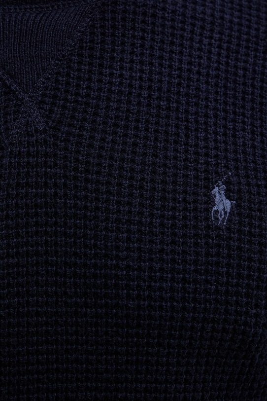 Polo Ralph Lauren sweter z dodatkiem wełny 710P04307 granatowy