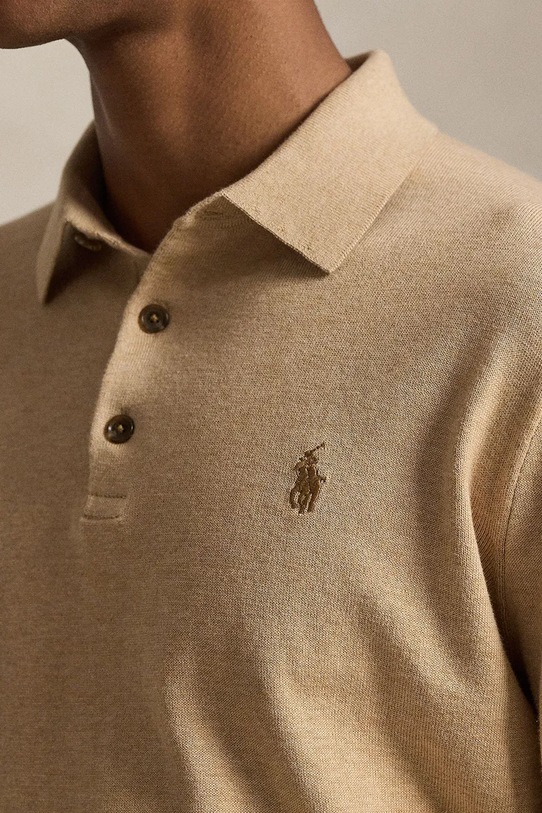 Bavlnený sveter Polo Ralph Lauren biela 710P04446