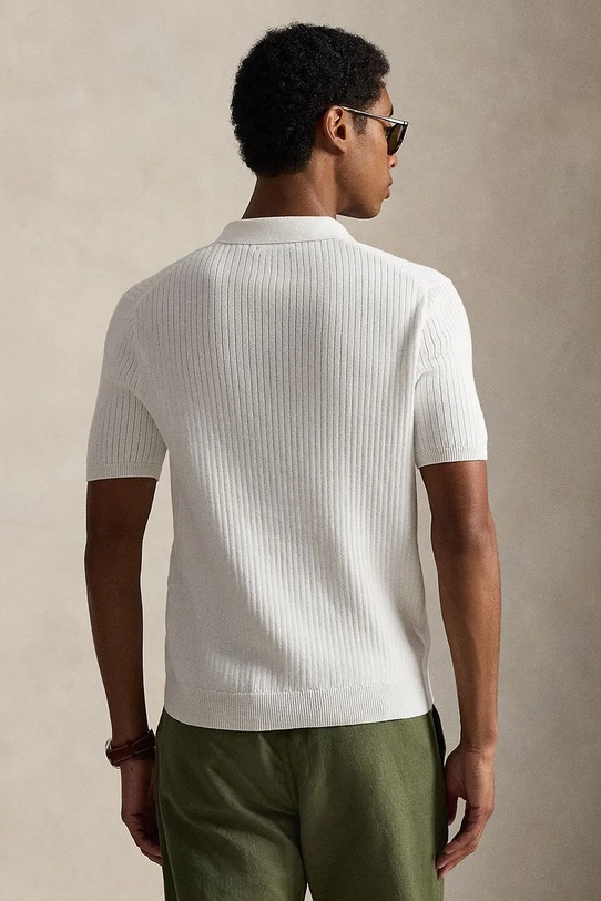 Bavlnený sveter Polo Ralph Lauren 710P07774 béžová SS26