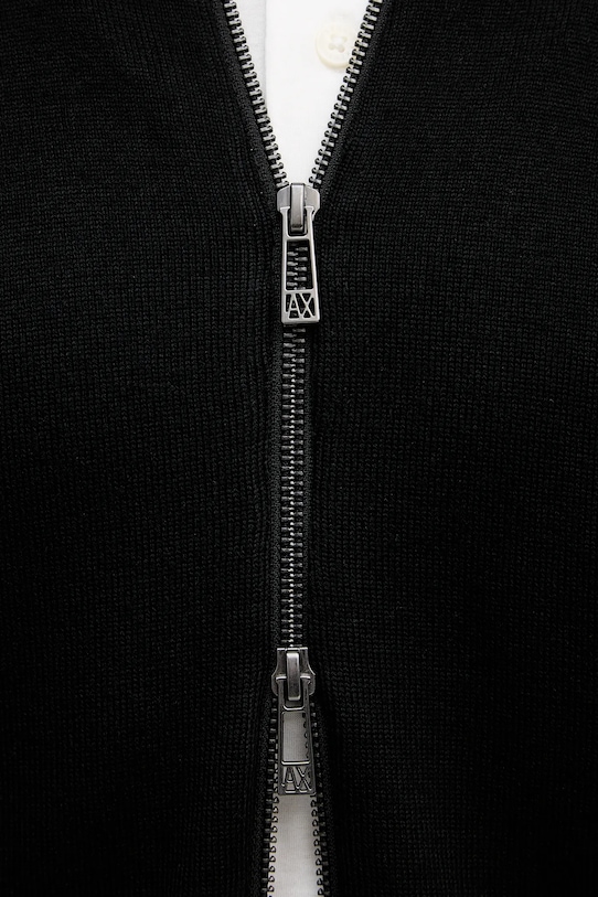 Кардиган з додаванням вовни Armani Exchange XM001975.AF10348 чорний