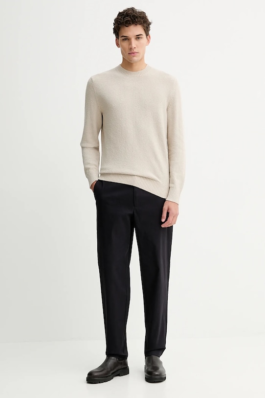 Marc O'Polo sweter 620500860202 beżowy SS26