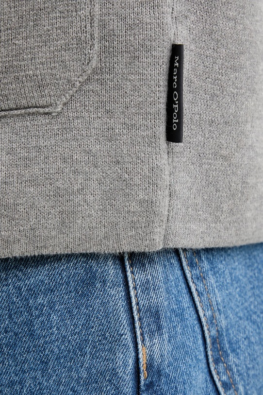 Marc O'Polo kardigan bawełniany 620501661004 szary