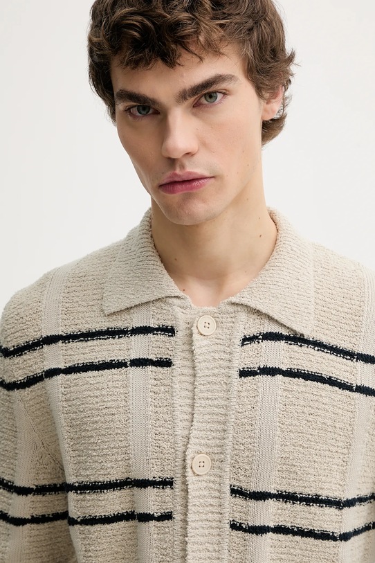 Marc O'Polo kardigan beżowy 620501761096