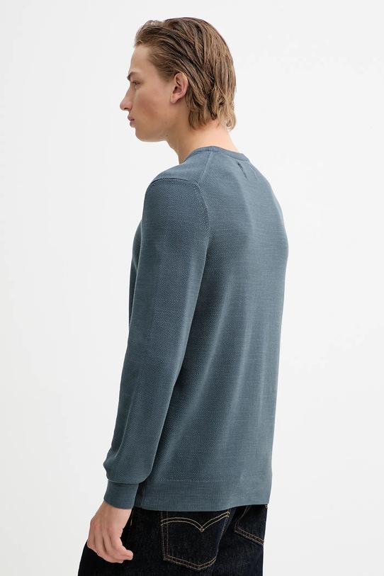 Odzież Marc O'Polo sweter bawełniany 620502360074 niebieski