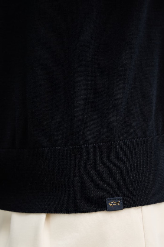 Paul&Shark sweter męski wełniany granatowy 99311035