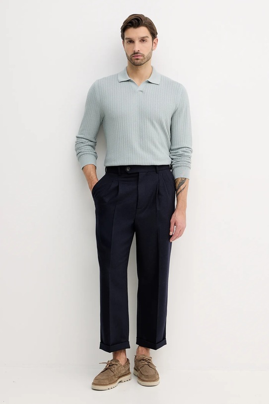 Joop! sweter 30100015.10100030 zielony SS26