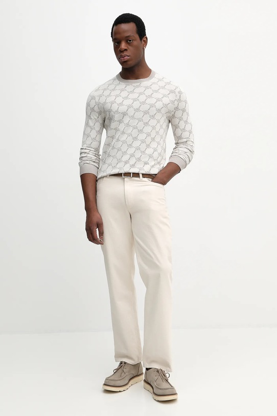 Joop! sweter 30102137 beżowy SS26