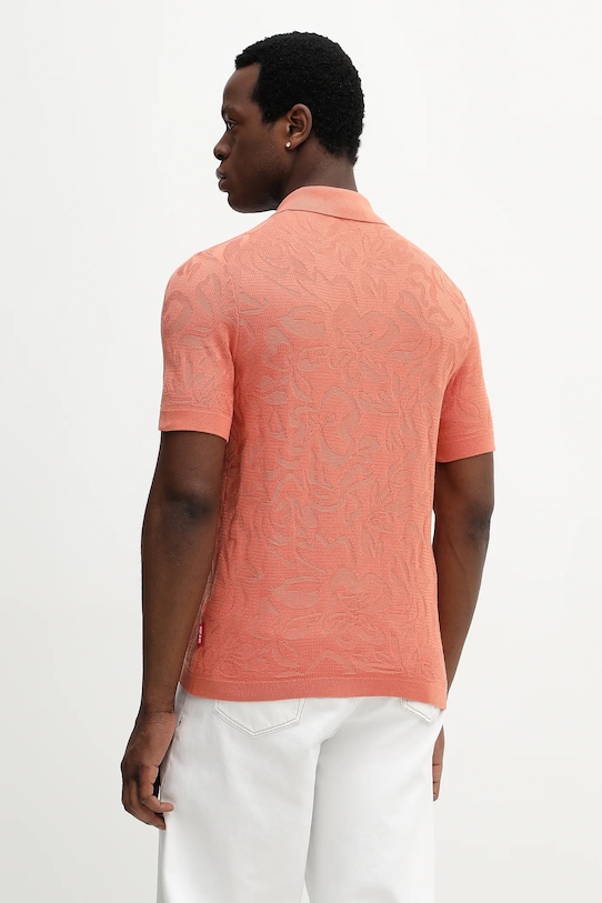 Odzież Joop! koszula bawełniana 30100054 pomarańczowy