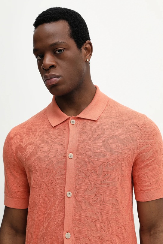 Joop! koszula bawełniana pomarańczowy 30100054