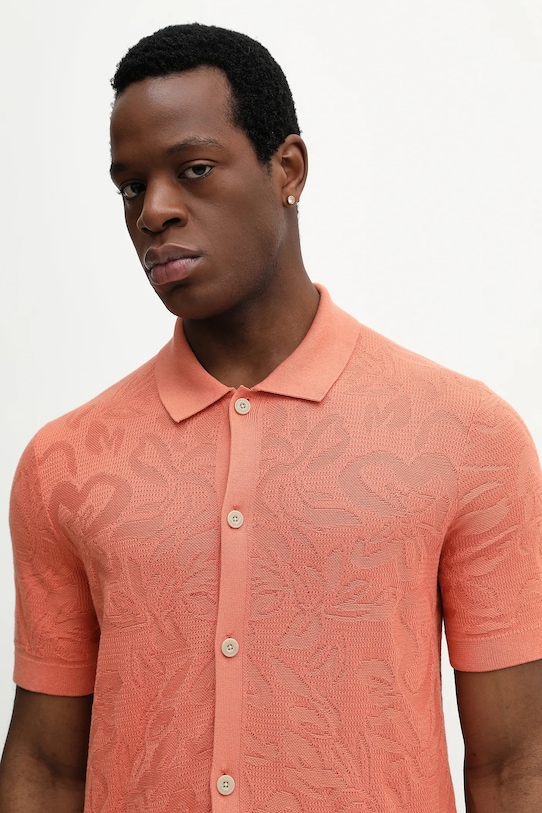 Joop! koszula bawełniana pomarańczowy 30100054
