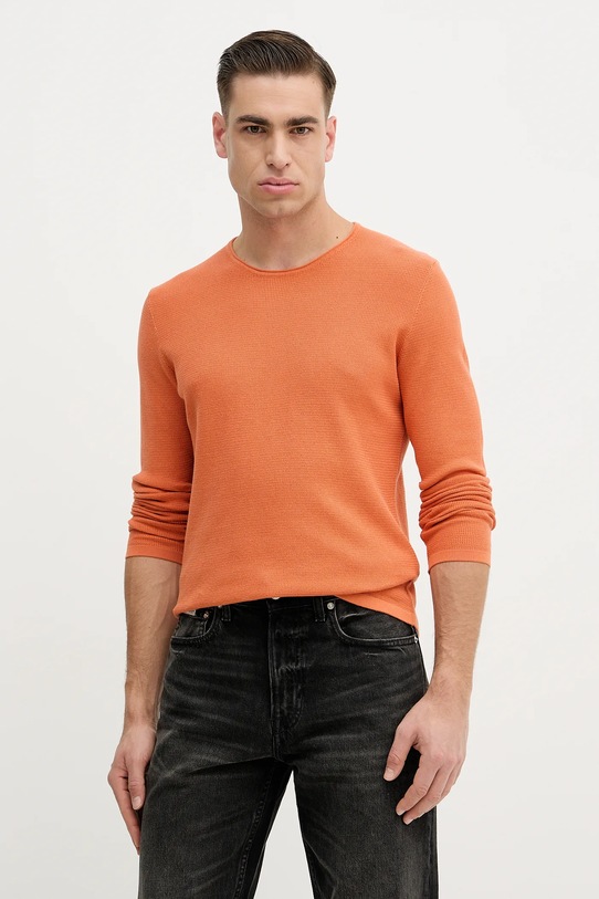 Joop! sweter bawełniany bawełna pomarańczowy 30100056