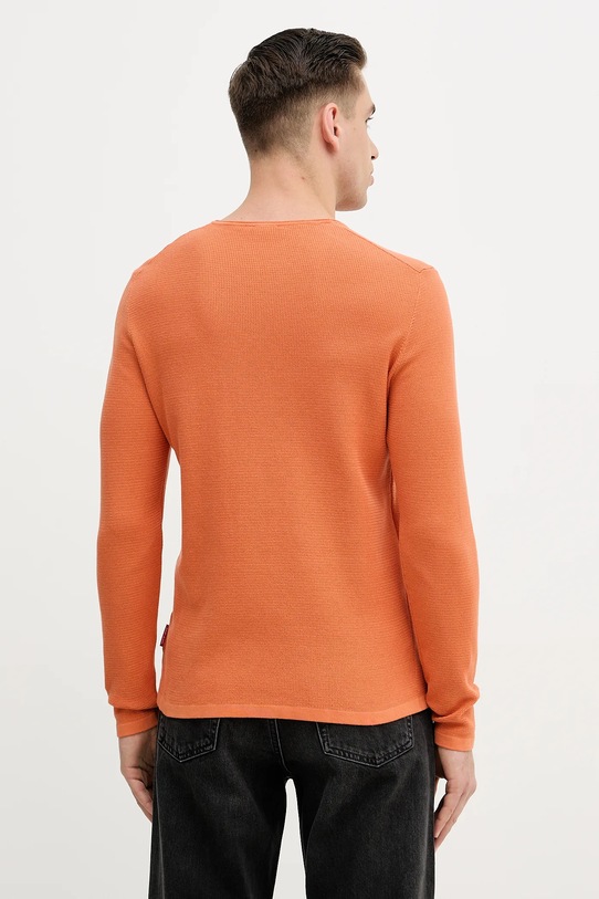 Odzież Joop! sweter bawełniany 30100056 pomarańczowy