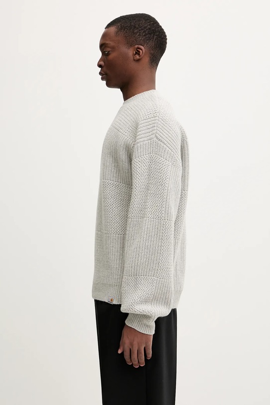 Carhartt WIP maglione con lana Bishop Sweater I035591.3GEXX grigio SS26