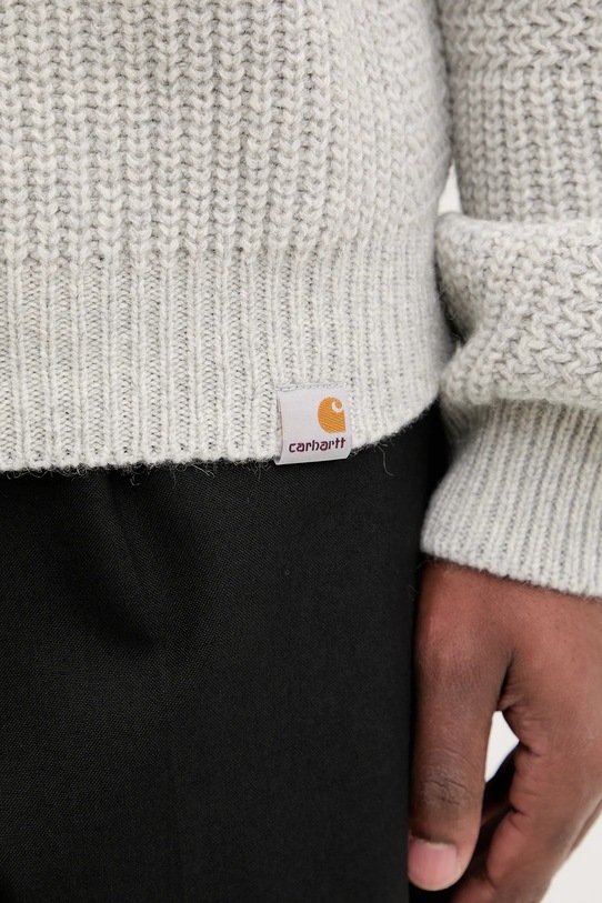 Carhartt WIP maglione con lana Bishop Sweater grigio I035591.3GEXX