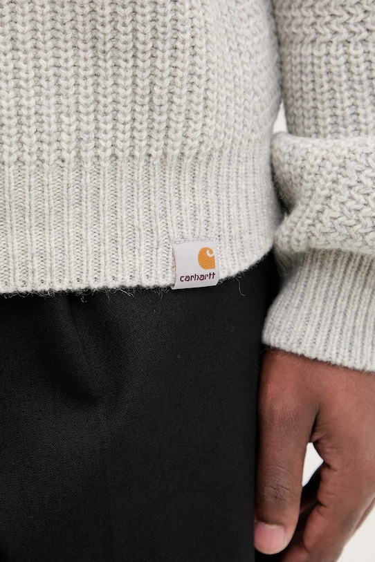 Carhartt WIP maglione con lana Bishop Sweater grigio I035591.3GEXX