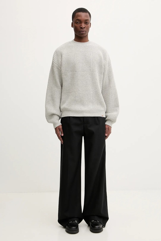 Carhartt WIP maglione con lana Bishop Sweater I035591.3GEXX grigio