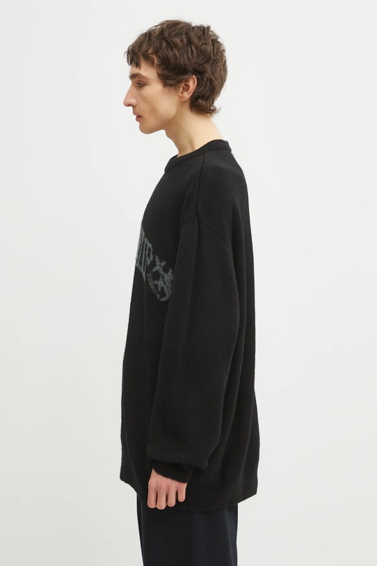 Sveter s prímesou vlny Carhartt WIP Commuting Sweater I036057.89XX čierna SS26