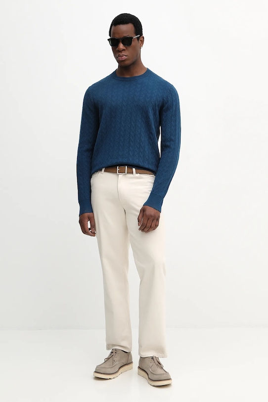 Michael Kors sweter CR660JU469 niebieski SS26