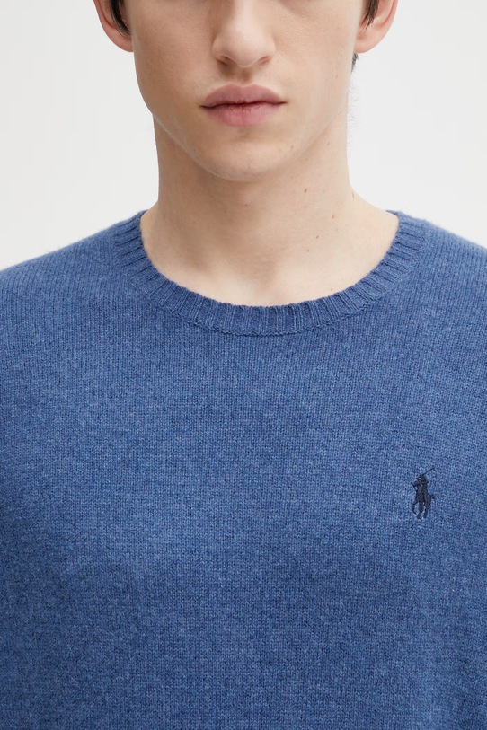 Polo Ralph Lauren maglione in lana 2/15 WOOL/CASH RWS blu 710878292501