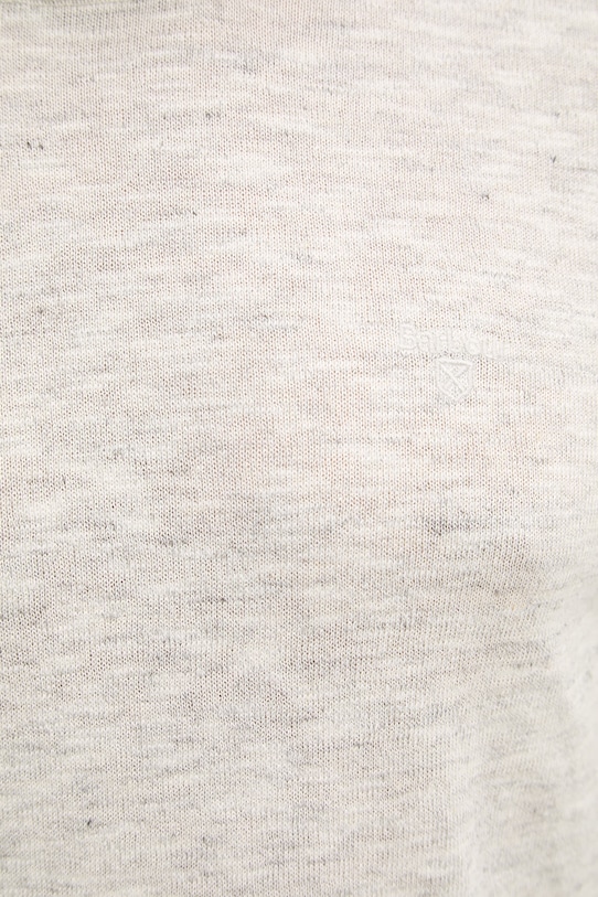 Barbour sweter z domieszką lnu Flaxby MKN1712 beżowy