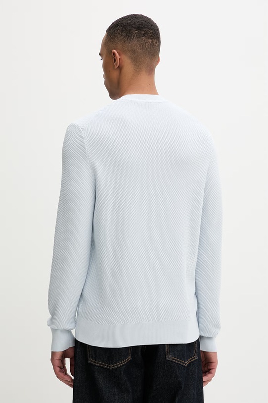 Odzież Calvin Klein sweter męski bawełniany LV04LF304G niebieski